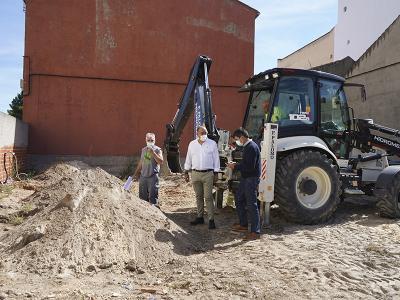 Imagen Los alcaldes de Sebúlcor, Cantalejo, Cabezuela y Cabañas de Polendos muestran al presidente los resultados de sus proyectos