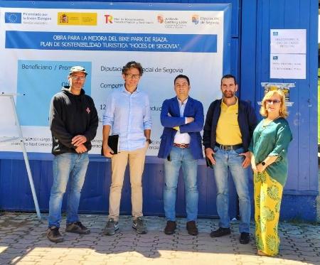 Imagen El Bikepark de La Pinilla avanza en la mejora de sus prestaciones gracias a una inversión de más de 120.000 euros contemplada en el Plan 'Hoces de Segovia' de la Diputación